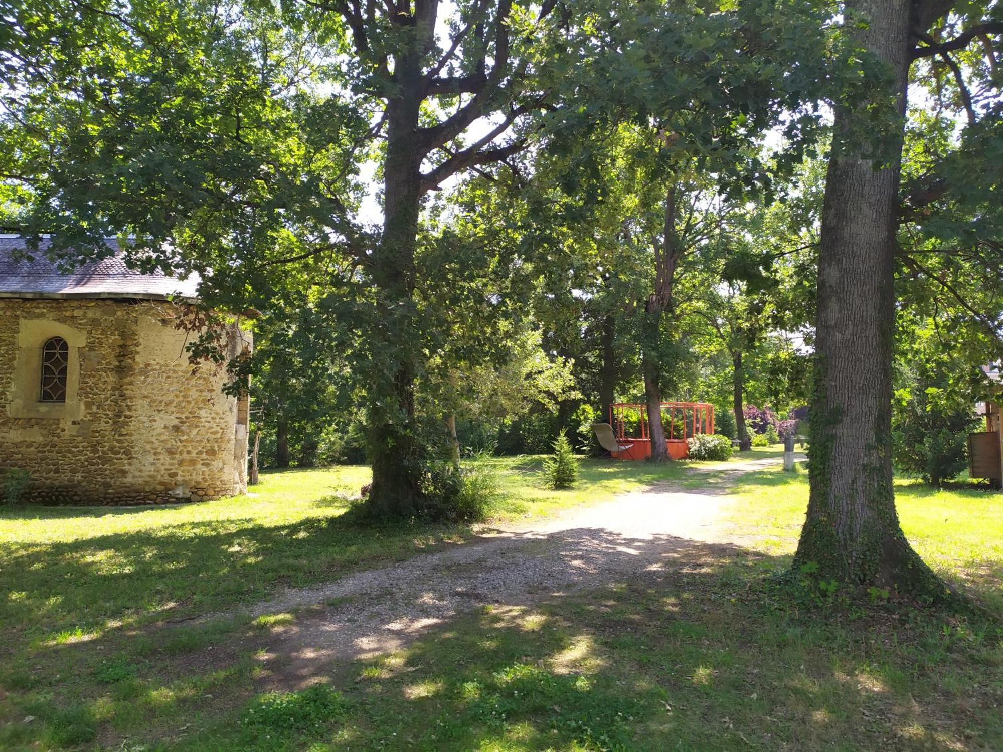 Camping Domaine De Senaud Albon Exterior foto