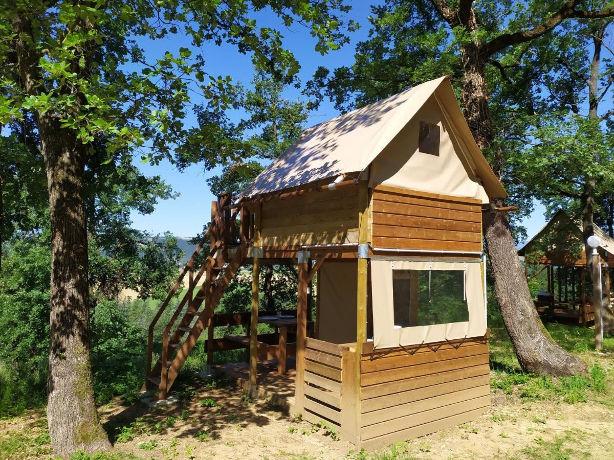 Camping Domaine De Senaud Albon Exterior foto